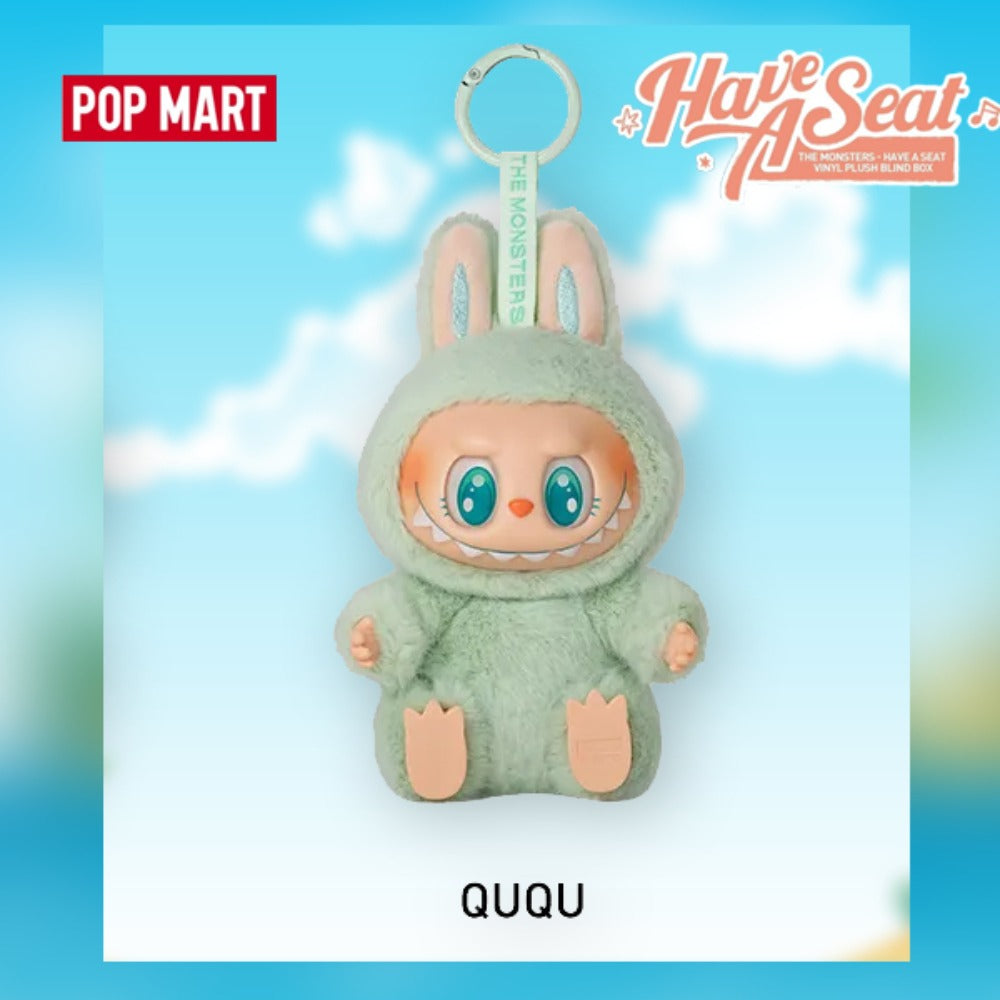 POP MART The Monsters Have a Seat Series Plush Pendant (100% authentic)